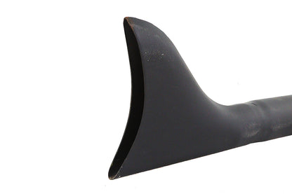 Wyatt Gatling 2:1 Fishtail Exhaust Header Pipe Black