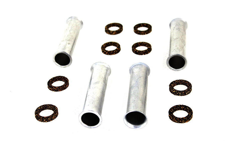 Lower Pushrod Cover Kit Cadmium Plated