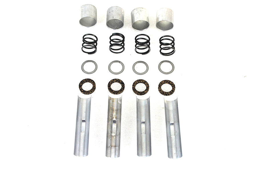 Upper Pushrod Cover Kit Cadmium Plated