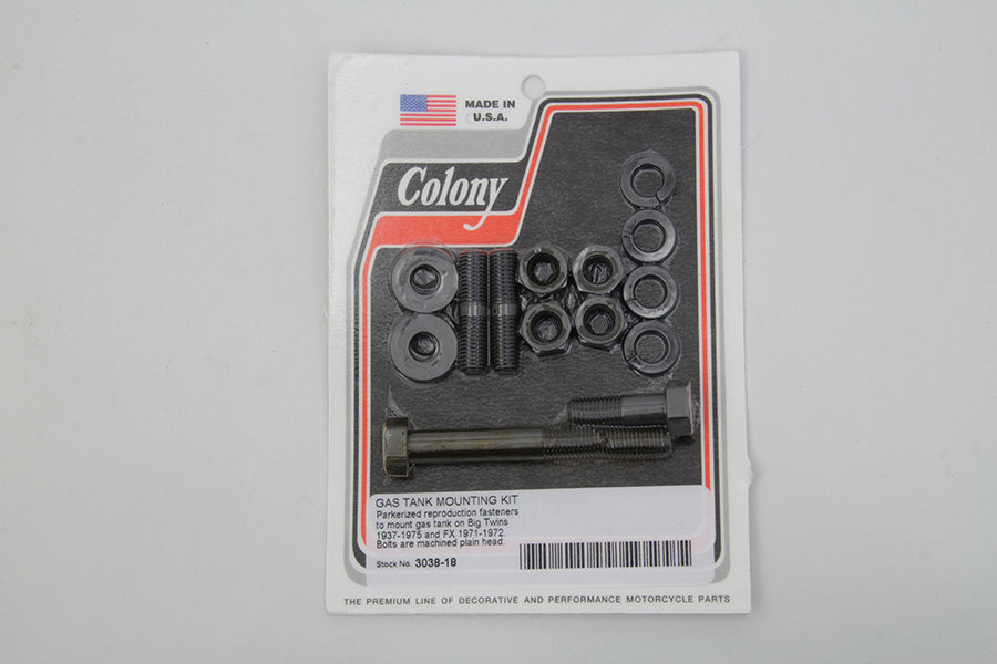 Gas Tank Mounting Kit Parkerized