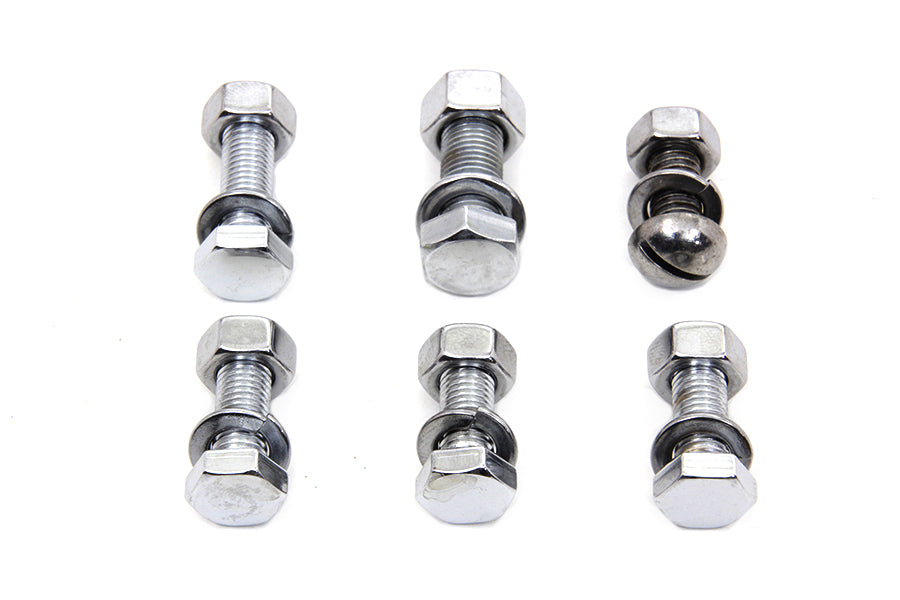 Exhaust System Mounting Bolt Kit Chrome
