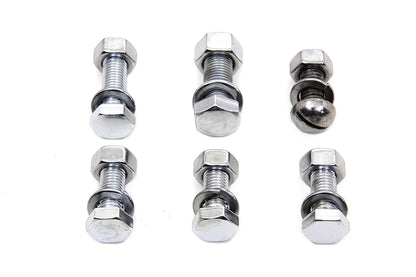 Exhaust System Mounting Bolt Kit Chrome