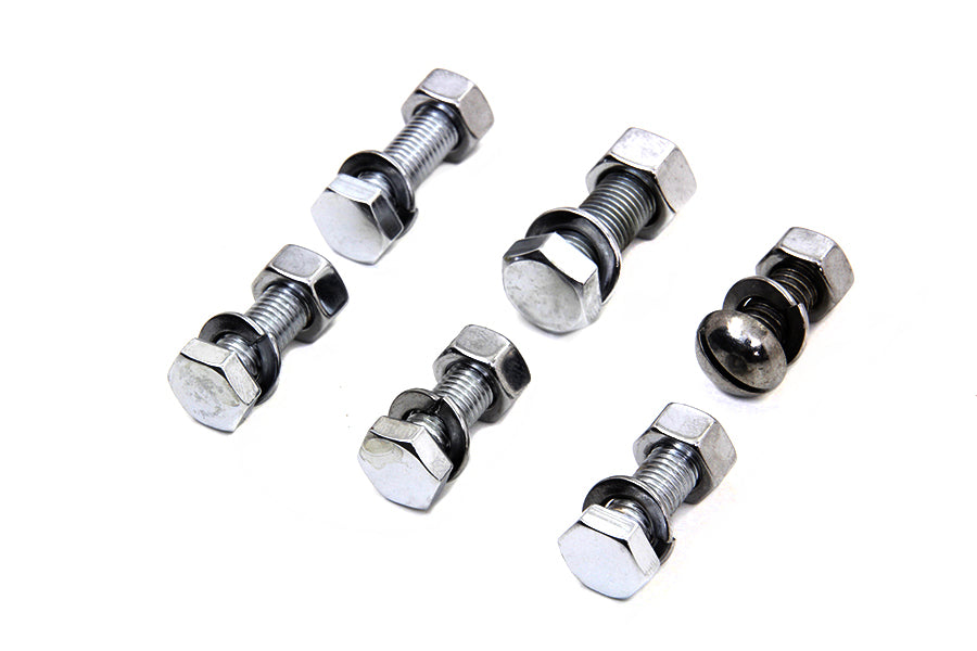 Exhaust System Mounting Bolt Kit Chrome