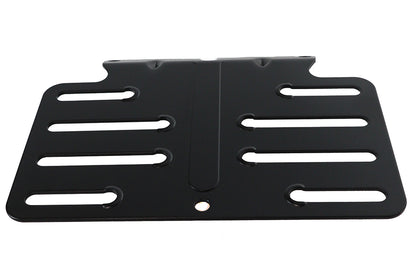 License Backing Plate Black