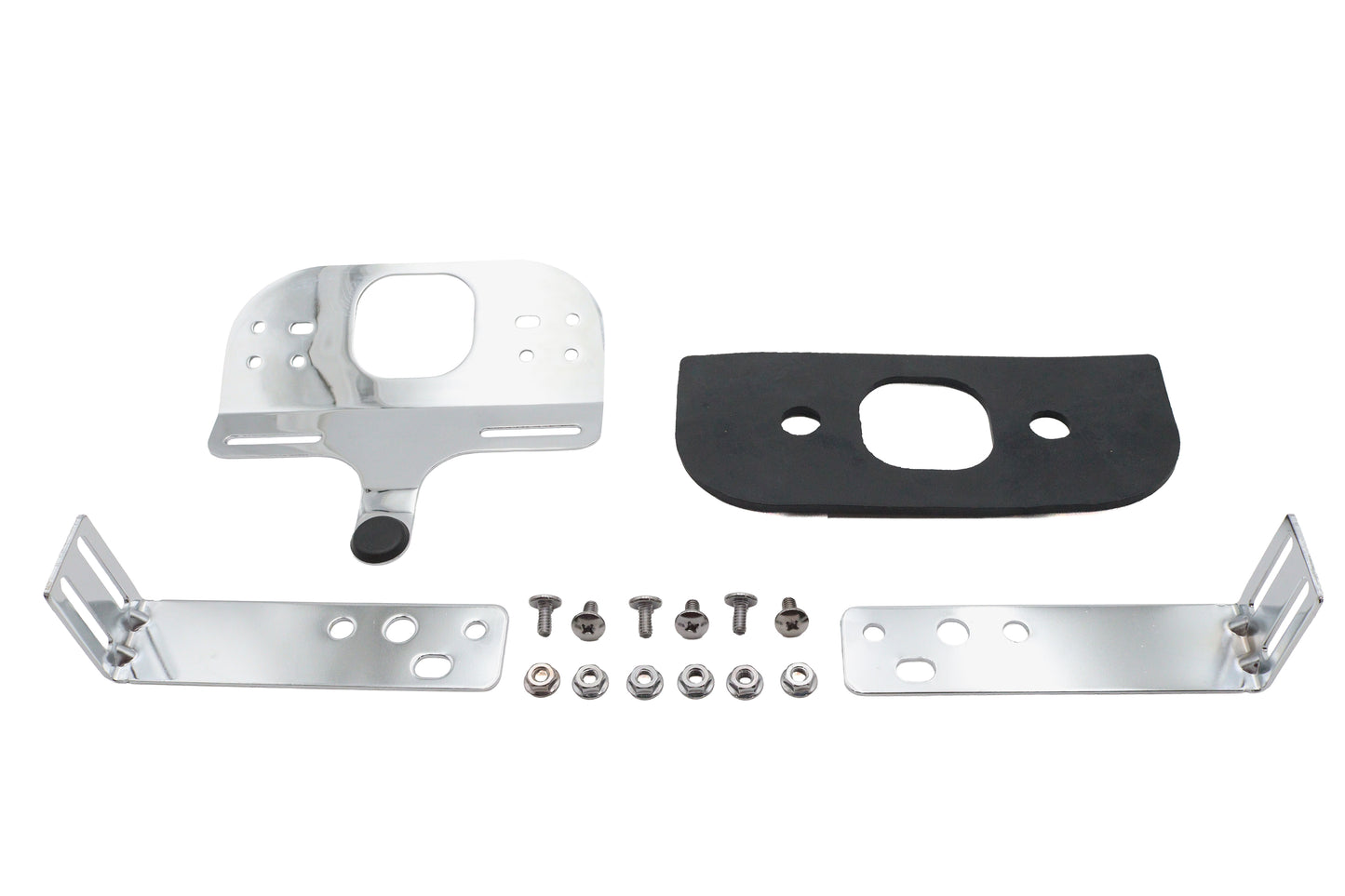 Tail Lamp Adjustable Bracket Chrome