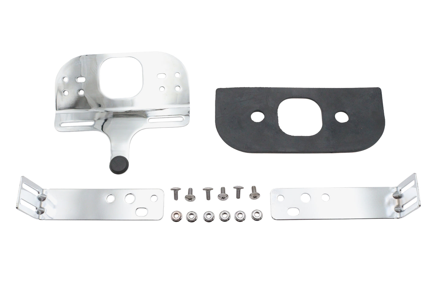 Tail Lamp Adjustable Bracket Chrome