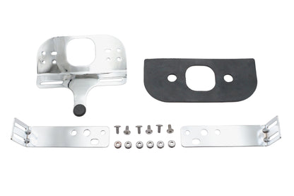 Tail Lamp Adjustable Bracket Chrome