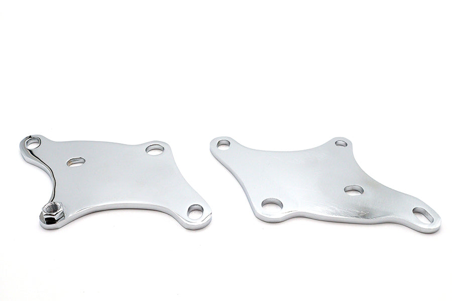 Chrome Front Lower Motor Mount