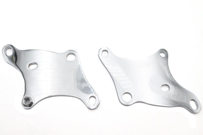 Chrome Front Lower Motor Mount