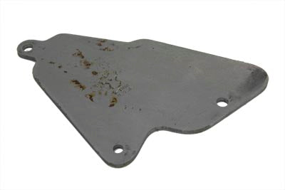 Electric Starter Block Off Plate Black