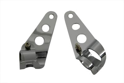 Side Mount Headlamp Bracket Chrome