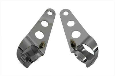 Side Mount Headlamp Bracket Chrome