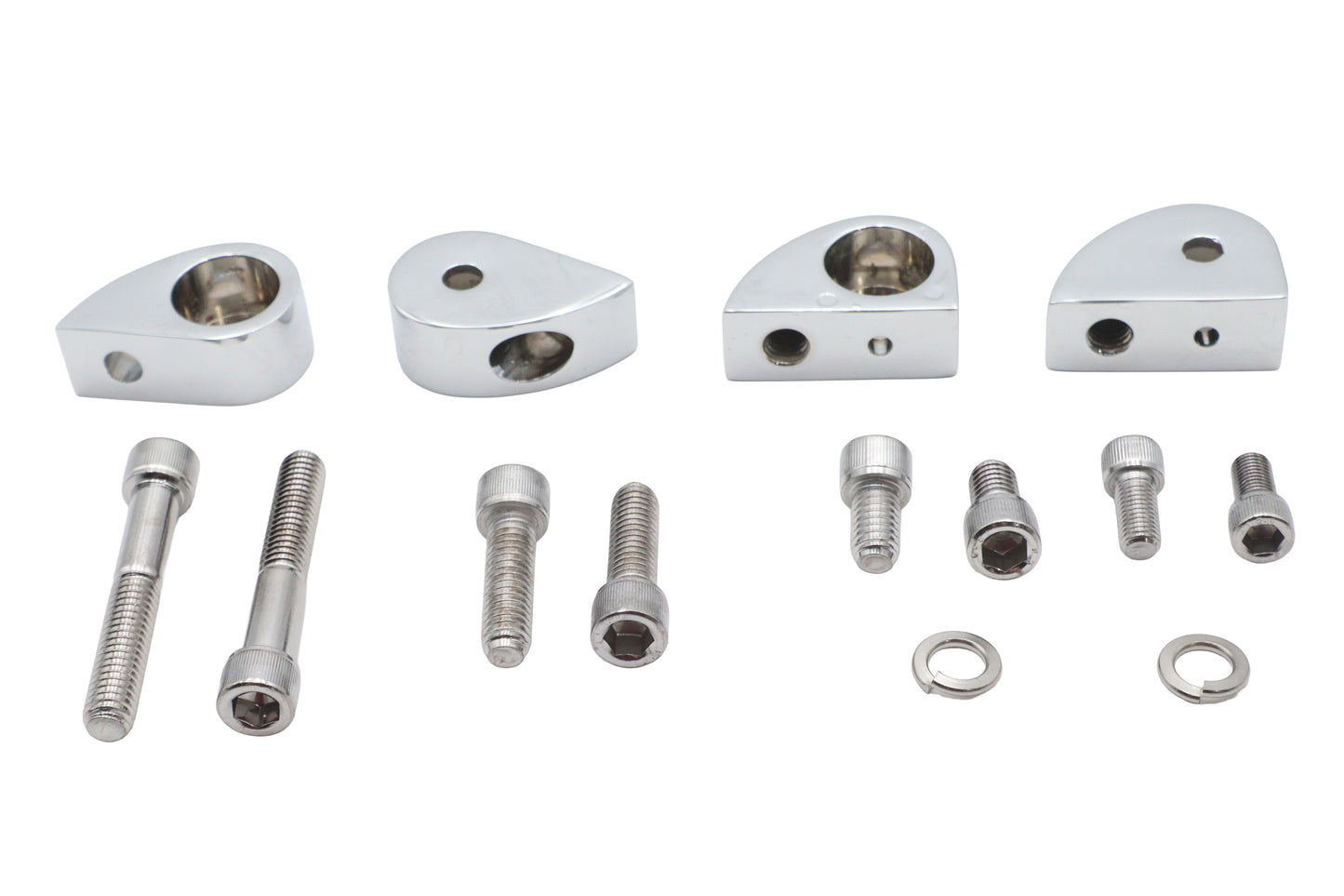 Chrome Bullet Lamp Mounting Kit