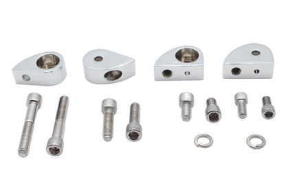Chrome Bullet Lamp Mounting Kit