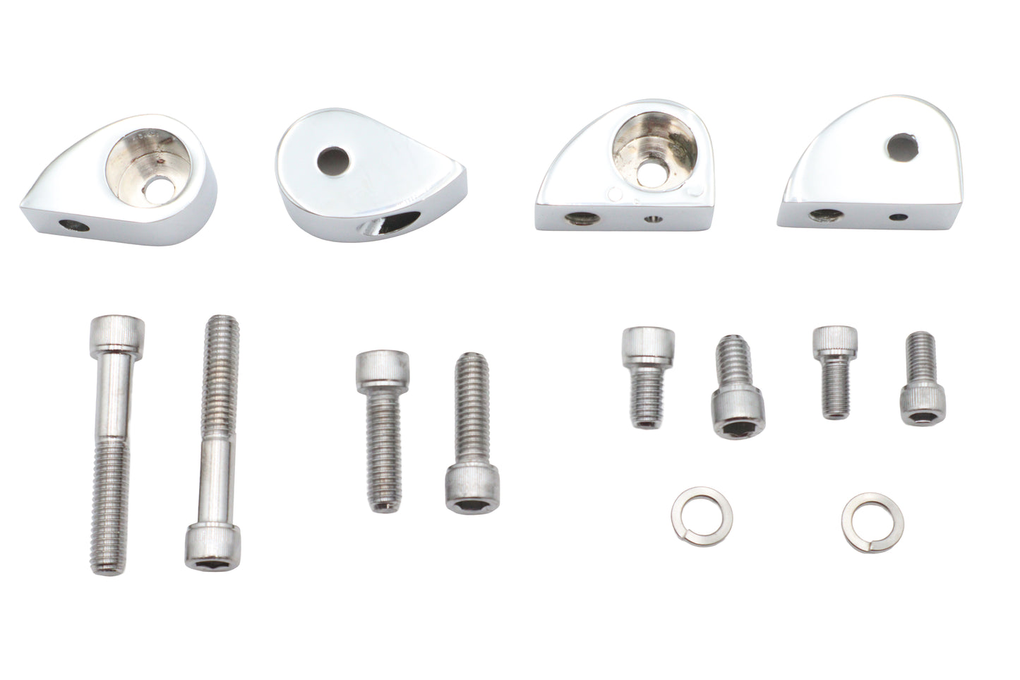 Chrome Bullet Lamp Mounting Kit