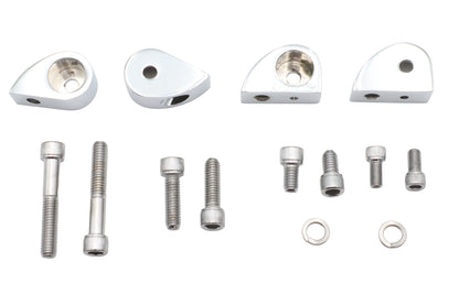 Chrome Bullet Lamp Mounting Kit