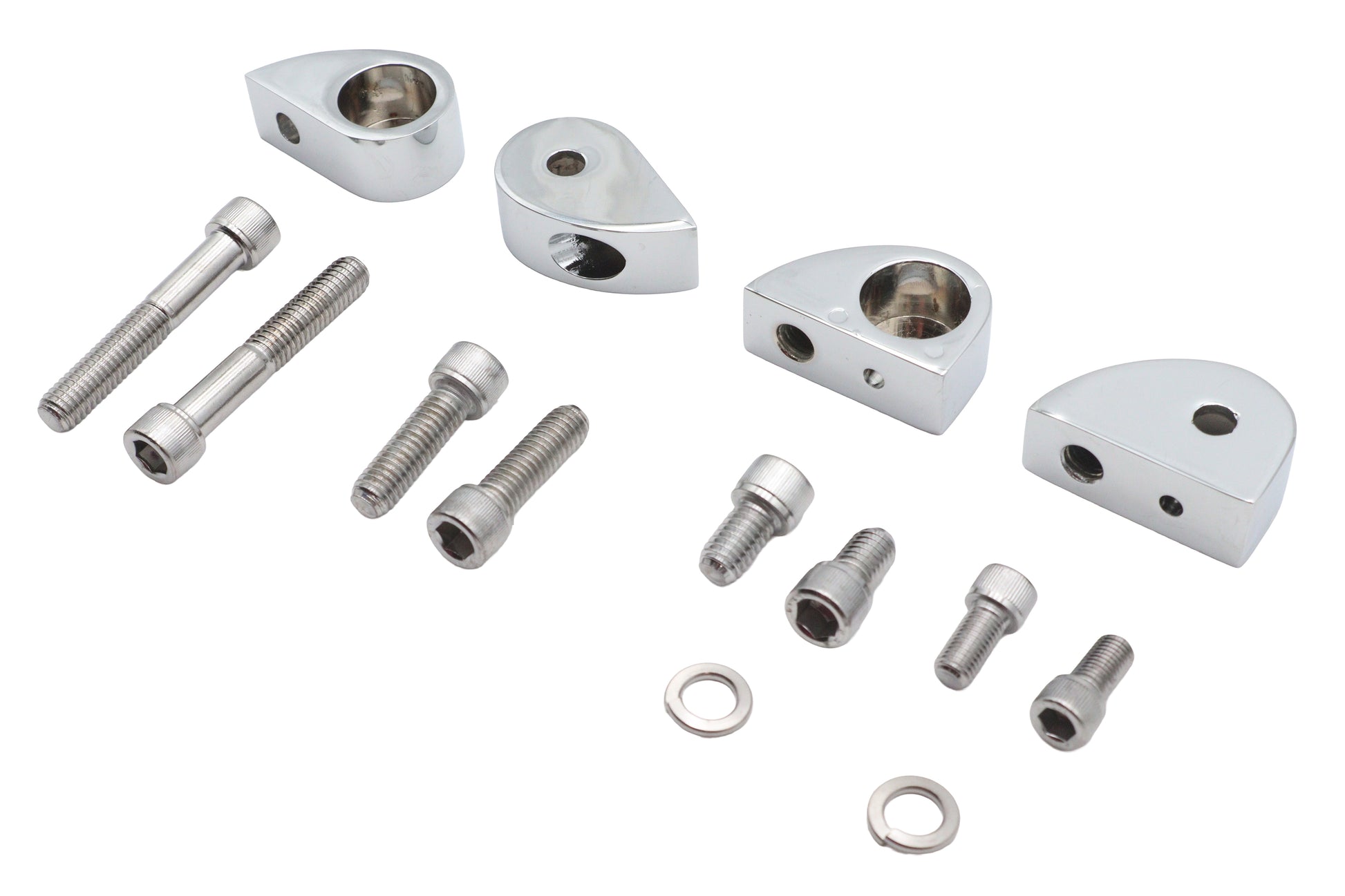 Chrome Bullet Lamp Mounting Kit