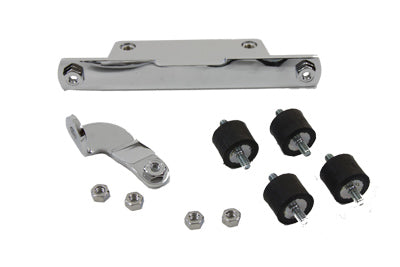 Round Oil Tank Mount Chrome
