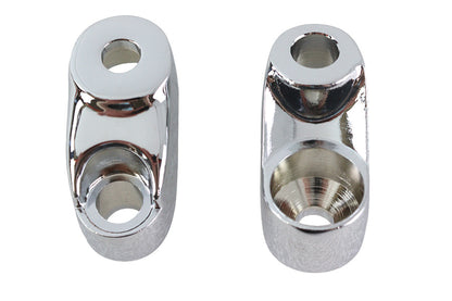 Turn Signal Bracket 39mm Forks Chrome