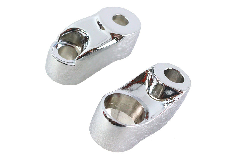 Turn Signal Bracket 39mm Forks Chrome
