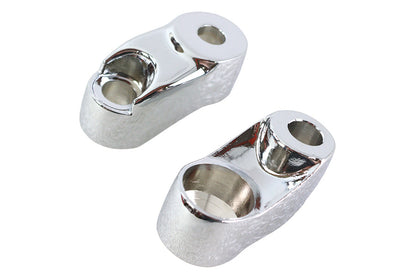 Turn Signal Bracket 39mm Forks Chrome