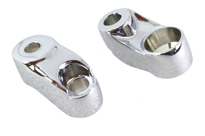 Turn Signal Bracket 39mm Forks Chrome
