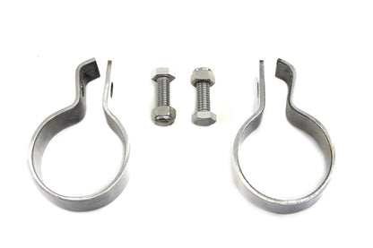 1-7/8 Muffler End Clamp Set Stainless Steel