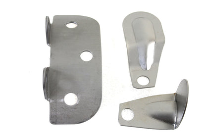Raw Steel Oil Tank Bracket Kit
