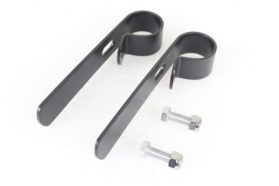 Black Oxide 1-1/4 Exhaust "P" Clamp Set
