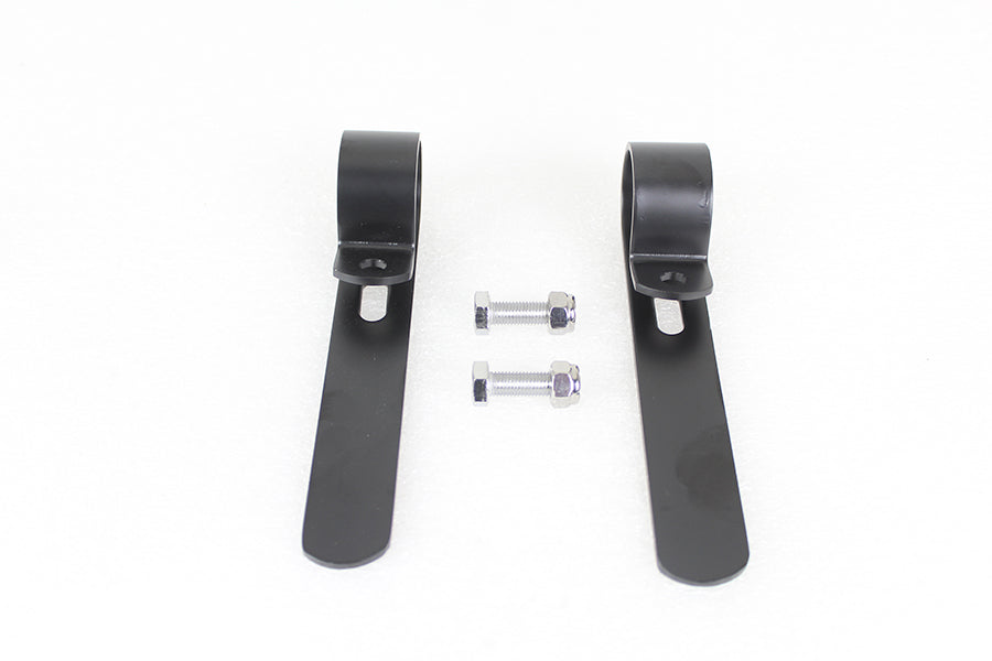 Black Oxide 1-1/4 Exhaust "P" Clamp Set