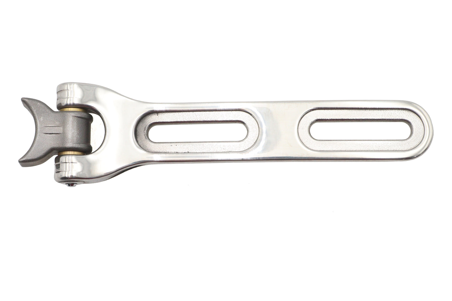 Solo Seat Nose Hinge Assembly Polished