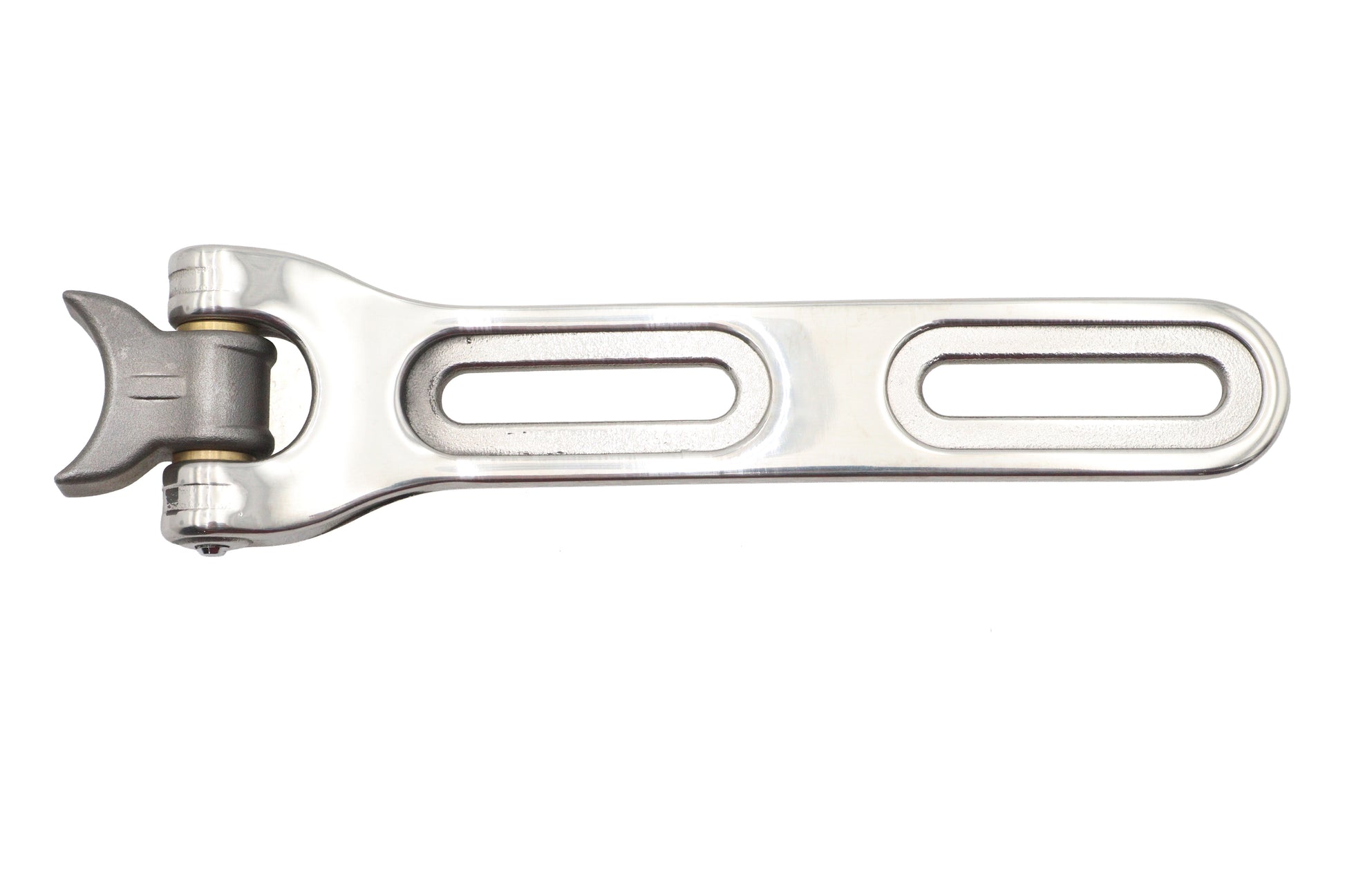 Solo Seat Nose Hinge Assembly Polished