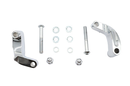 Chrome Smooth Mirror Relocation Kit