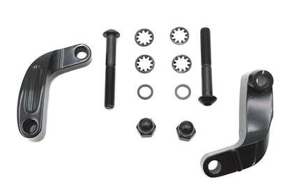 Black Smooth Mirror Relocation Kit