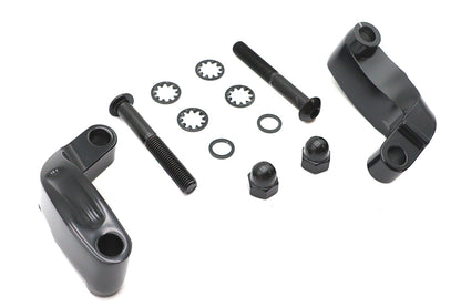 Black Smooth Mirror Relocation Kit