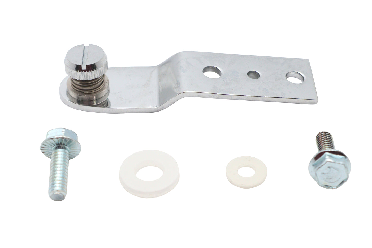 Chrome Rear Seat Tab Assembly