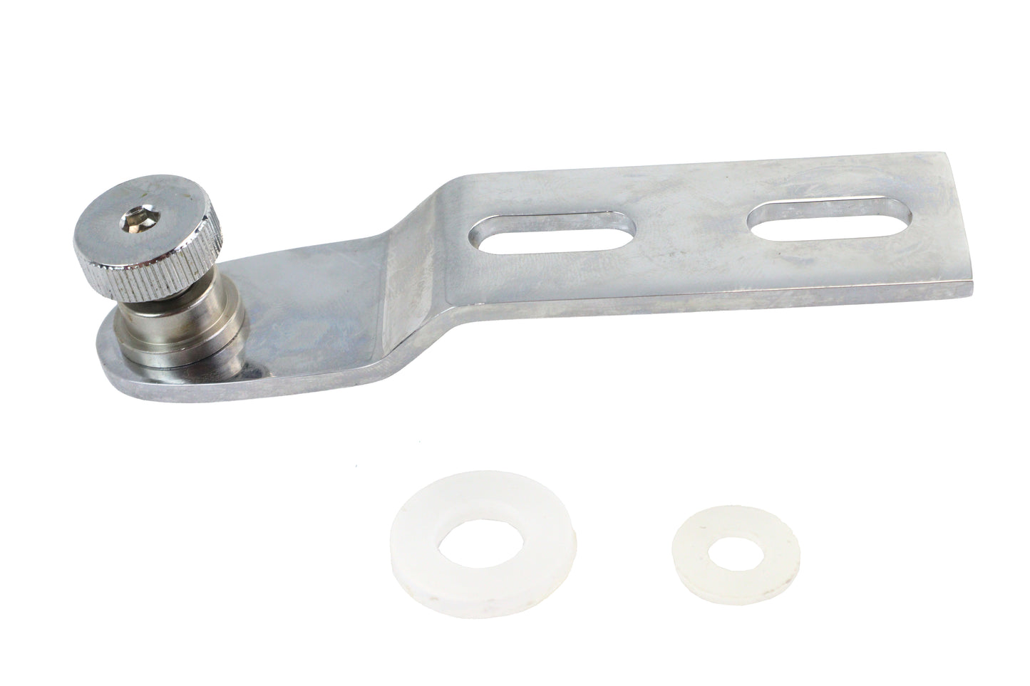 Chrome Seat Tab Assembly