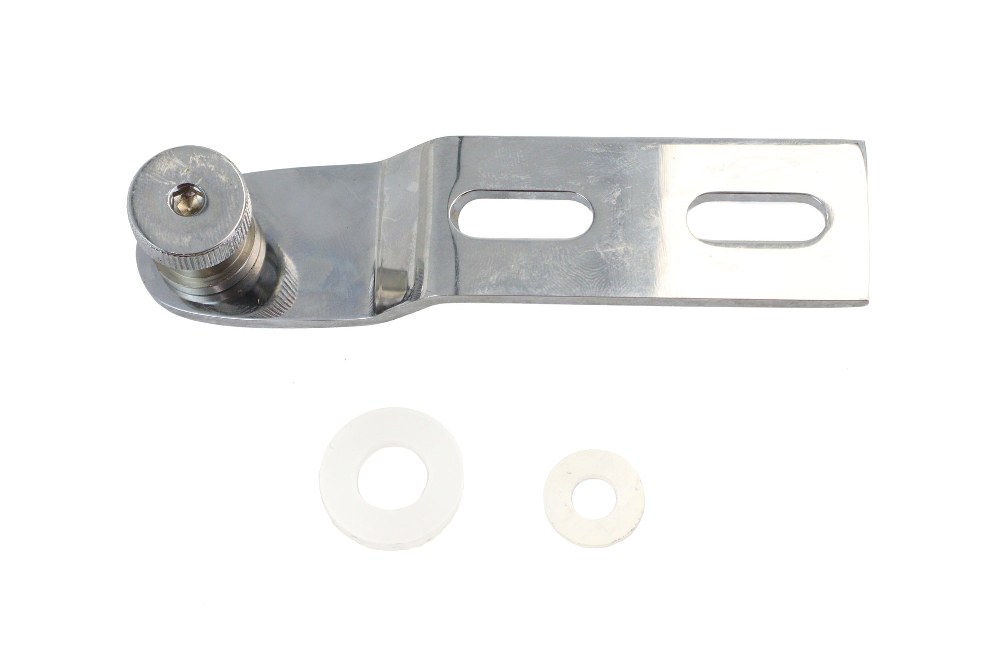 Chrome Seat Tab Assembly