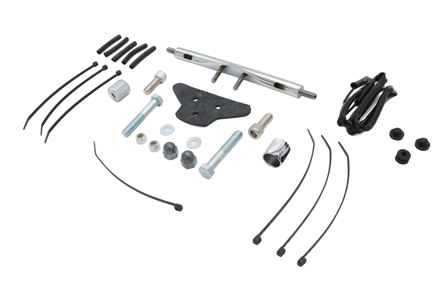 Chrome 7 Low Boyz Turn Signal Bar Kit