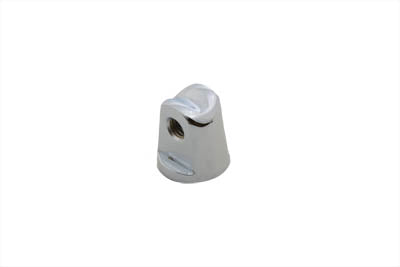 Bates Headlamp Mount Block Chrome Billet