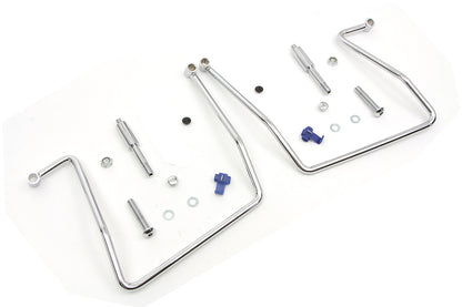 Chrome Saddlebag Support Kit