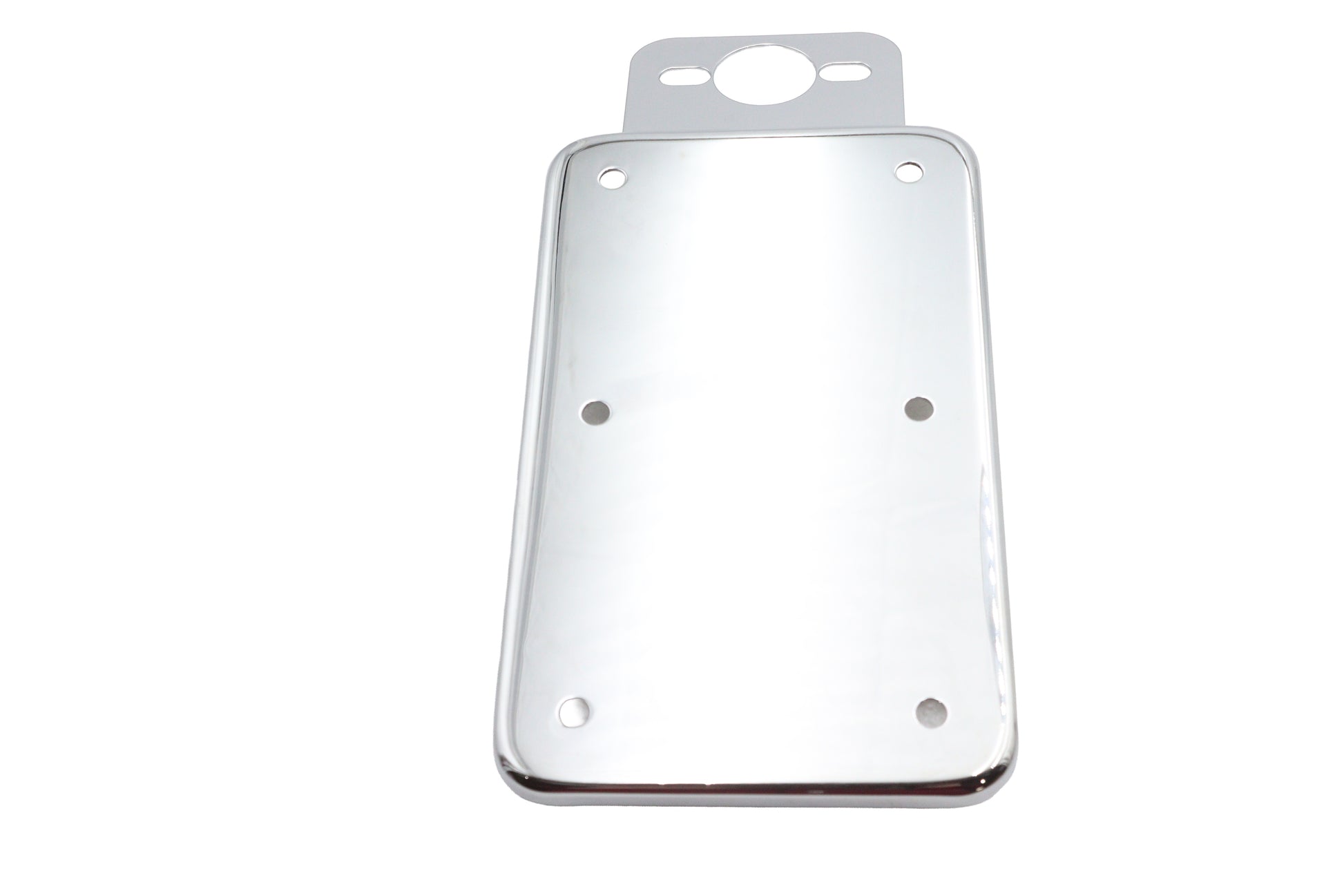 Tail Lamp License Plate Holder Chrome