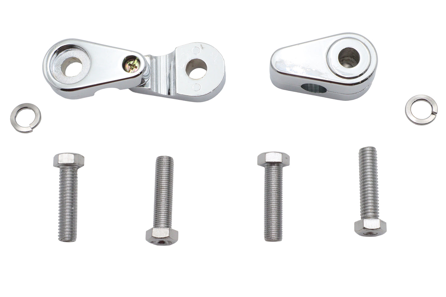 Chrome Turn Signal Clamp Set