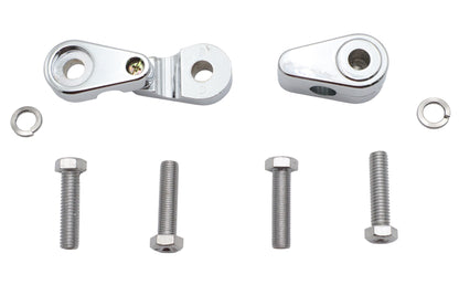 Chrome Turn Signal Clamp Set