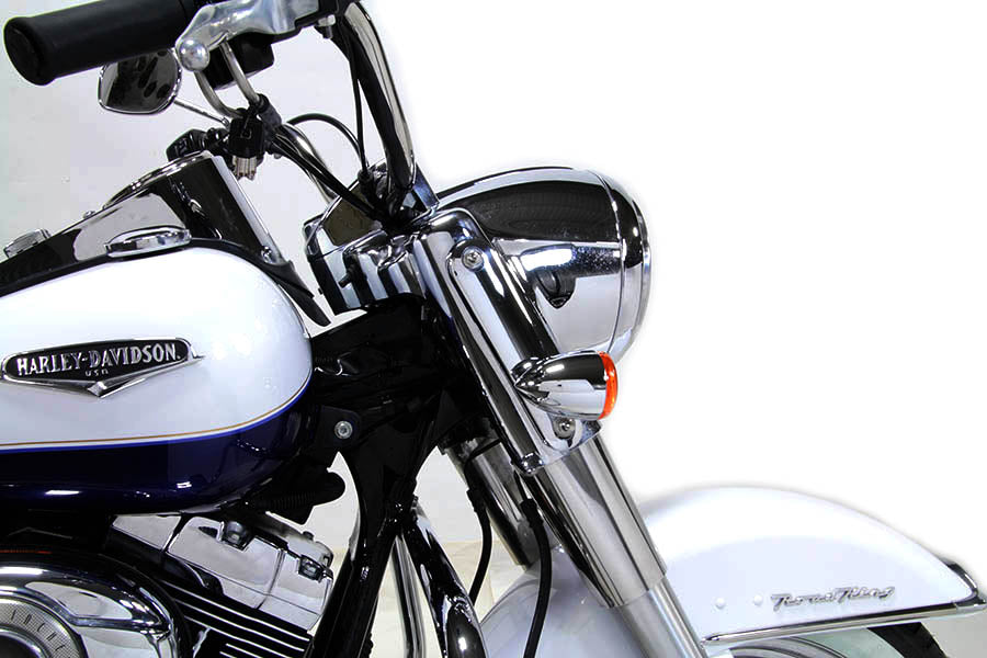Chrome Turn Signal Bracket Set