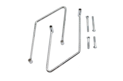 Chrome Saddlebag Support Kit