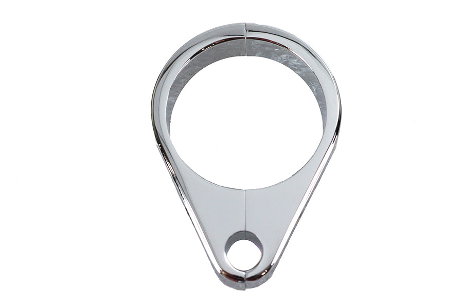 Clutch Cable Clamp Chrome