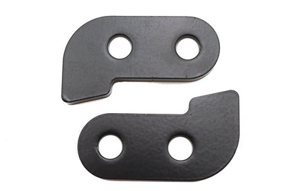 Rear Fender Mount Weld On Brackets Black