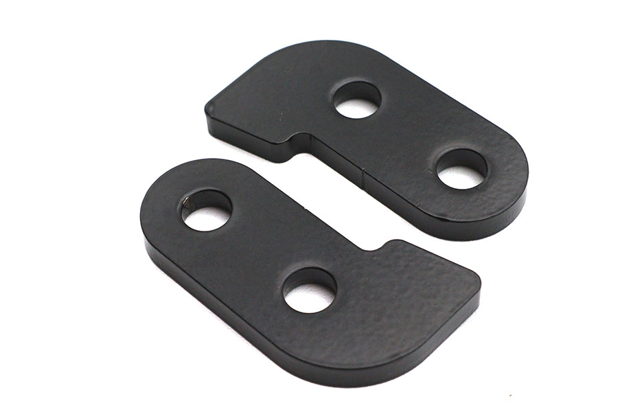 Rear Fender Mount Weld On Brackets Black