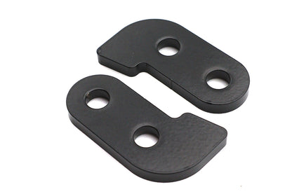 Rear Fender Mount Weld On Brackets Black